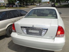 2002 MITSUBISHI DIAMANTE LS, 3.5L AUTO, COLOR WHITE, STK 153709